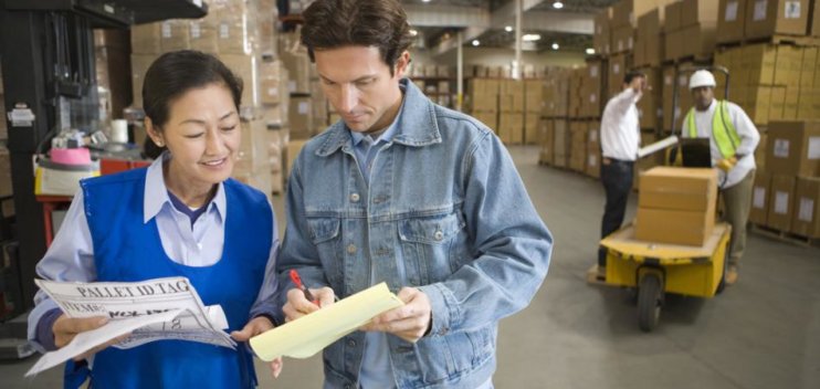 Warehouse employees